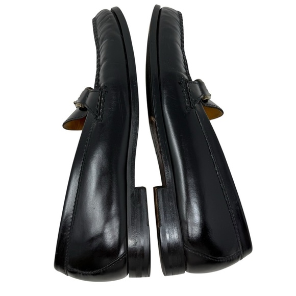 Cole Haan Nike Air American Classics Bit Loafers Black Leather Size 10.5M Men's - Picture 7 of 14